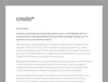 Tablet Screenshot of createdm.com